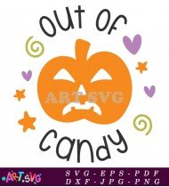 Out Of Candy Grinch Christmas Ornament SVG