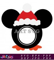 Grinch Mickey Christmas Ornament SVG 6