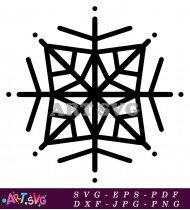 Free Printable Snowflake Pattern Image Vector SVG