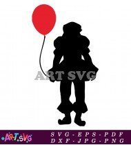 Horror Film Pennywise SVG