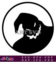 Oogie Boogie Monster Silhouette Halloween Artwork SVG