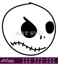 Jack Skellington Halloween Clipart Vector PNG SVG