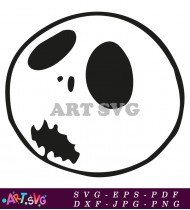 Jack Skellington Nightmare Before Christmas Free Clip Art SVG