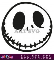 Jack Skellington Nightmare Before Christmas Clip Art Free SVG 2