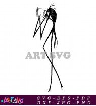 The Nightmare Before Christmas Character Design SVG