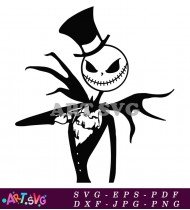 Nightmare Before Christmas Jack Skellington Halloween Decor SVG