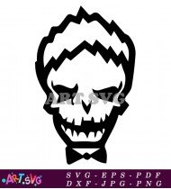 Joker face vector design illustration graphics SVG