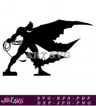 Silhouette Batman Super Hero Movie Movie SVG