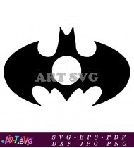 Batman Symbol Logo Vector Graphic Design SVG 2