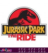 Jurassic Park The Ride Logo Vector SVG