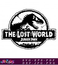 Dinosaur The Lost World Logo SVG