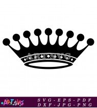 Royal Crown Design Vector Illustration Template SVG