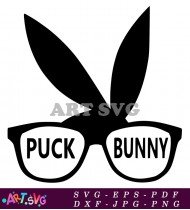 Bunny Sunglasses Vector Illustration Design SVG