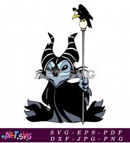 Stitch Cartoon Character Evil Disney Villain Dark SVG