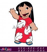 Stitch Cartoon Character Lilo And Stitch Cute SVG 2