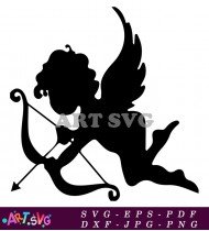 Romantic Couple Love Angel Couple Artwork SVG 1