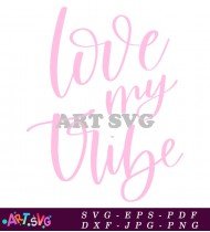 Love My Tribe Pink Cut File SVG 1