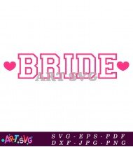 Bride Font Design Text Logo Style Graphic SVG 1