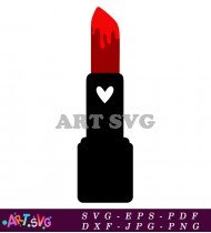 Lipstick Beauty Vector Logo for Beauty Blog SVG