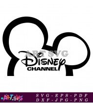 Disney Channel Logo Vector Clipart SVG