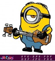 Cute Minion Clipart Image For Kids SVG