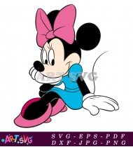 Mickey Mouse Minnie Mouse Couple Cartoon SVG 1