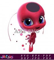 Ladybug Cartoon Character Free Download SVG