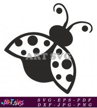 Ladybug Cartoon Illustration Clipart Free Download SVG 2