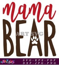 Mama Bear Font Style For Signs SVG 1