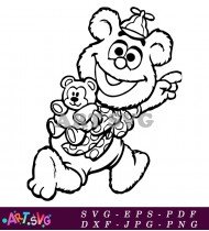 Muppet Babies Coloring Pages Animal Characters SVG 1