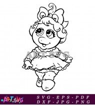 Free Printable Muppet Babies Coloring Pages SVG 2