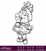 Muppet Babies Coloring Pages Miss Piggy Printable SVG 2