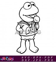 Animal Coloring Pages Free Printable Muppet Babies SVG 3