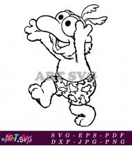 Muppet Babies Coloring Pages Animal Characters SVG 4