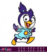 Muppet Baby Penguin Cartoon Illustration Character SVG