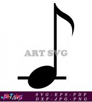 Music Note Symbol Vector Illustration Design SVG 1