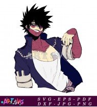 Dabi My Hero Academia Anime Character SVG