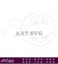 Teenage Mutant Ninja Turtles Cartoon Illustration SVG 4