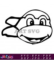 Ninja Turtles Drawing Design Illustration Vector SVG