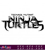 Teenage Mutant Ninja Turtles Logo Design SVG 2