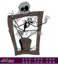 Nightmare Before Christmas Jack Skellington Halloween SVG