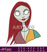 Sally The Rag Doll Nightmare Before Christmas SVG