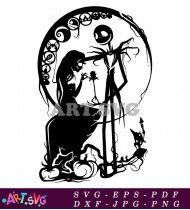 Jack Skellington Nightmare Before Christmas SVG Cut File