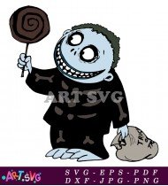 Nightmare Before Christmas Oogie Boogie Clipart SVG