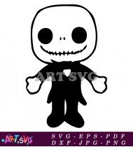 Jack Skellington Nightmare Before Christmas Clipart Free SVG