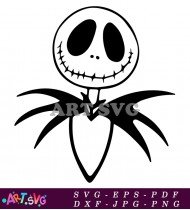 Nightmare Before Christmas Jack Skellington PNG SVG