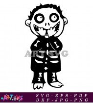 Nightmare Before Christmas Character Sally Boo Design SVG