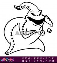 Oogie Boogie Nightmare Before Christmas Monster Art SVG