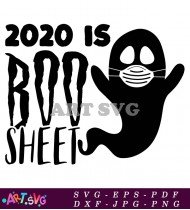 Boo Sheet Ghost Halloween Costume Idea SVG