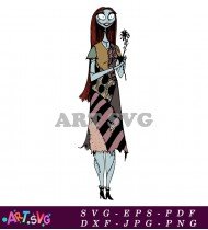 Sally Nightmare Before Christmas Clipart SVG